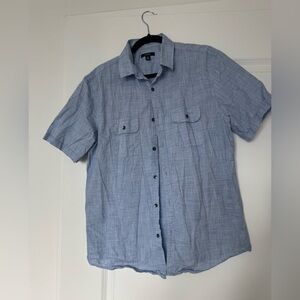 Men's Blue Casual Shirt